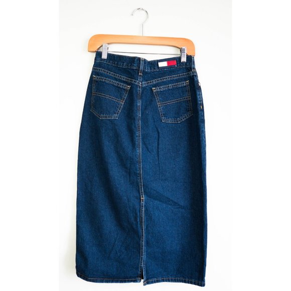 Retro Tommy Hilfiger Jean Skirt - Picture 3 of 6